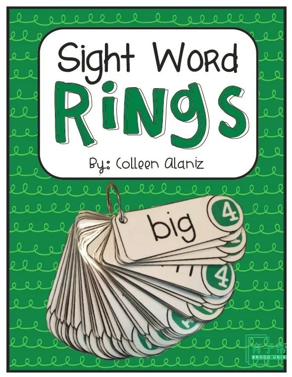 图片[6]-资料分享|Sight Word Rings英文随身卡，英语高频词-育子帮