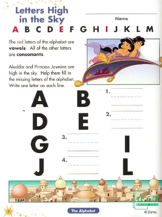 图片[2]-资料分享丨《Phonics and Reading》的迪士尼启蒙练习册-育子帮