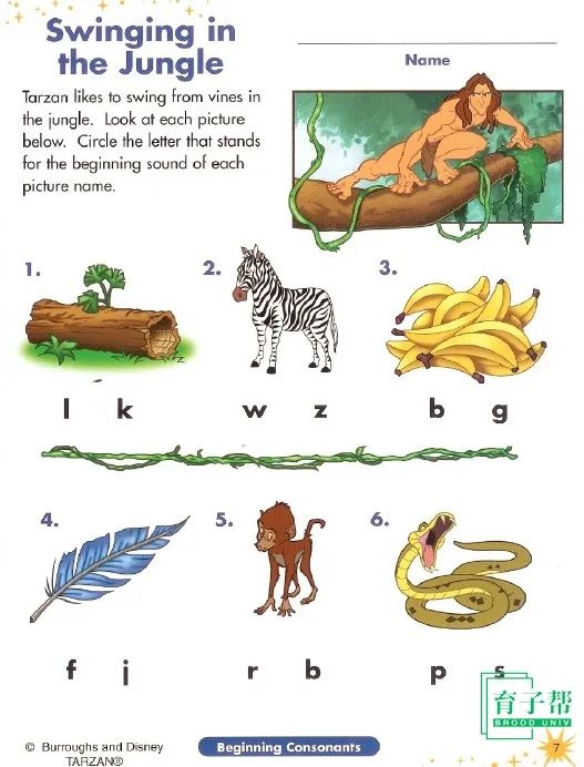 图片[6]-资料分享丨《Phonics and Reading》的迪士尼启蒙练习册-育子帮