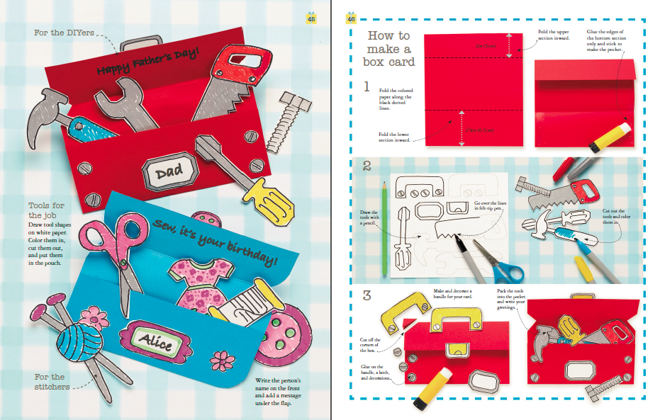 图片[6]-资料分享|《DK Grafty gifts》儿童手工书,拼接礼物-育子帮