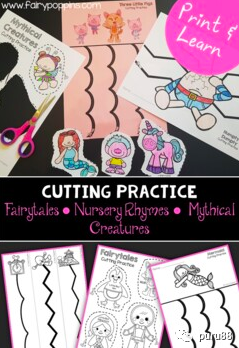 图片[4]-幼儿剪纸Cutting Practice Bundle – 180 Themed Pages!-育子帮